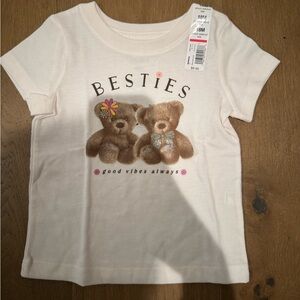 Jumping Beans Cream Baby Shirt